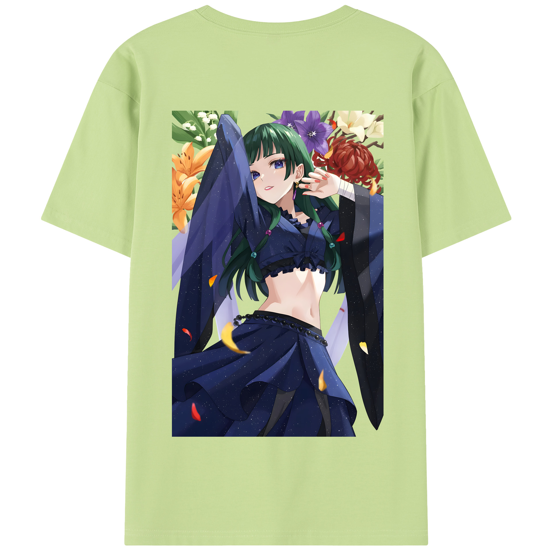 （画像用） 薬屋のひとりごと The Apothecary Diaries 綿100％半袖Tシャツ（背面プリント）